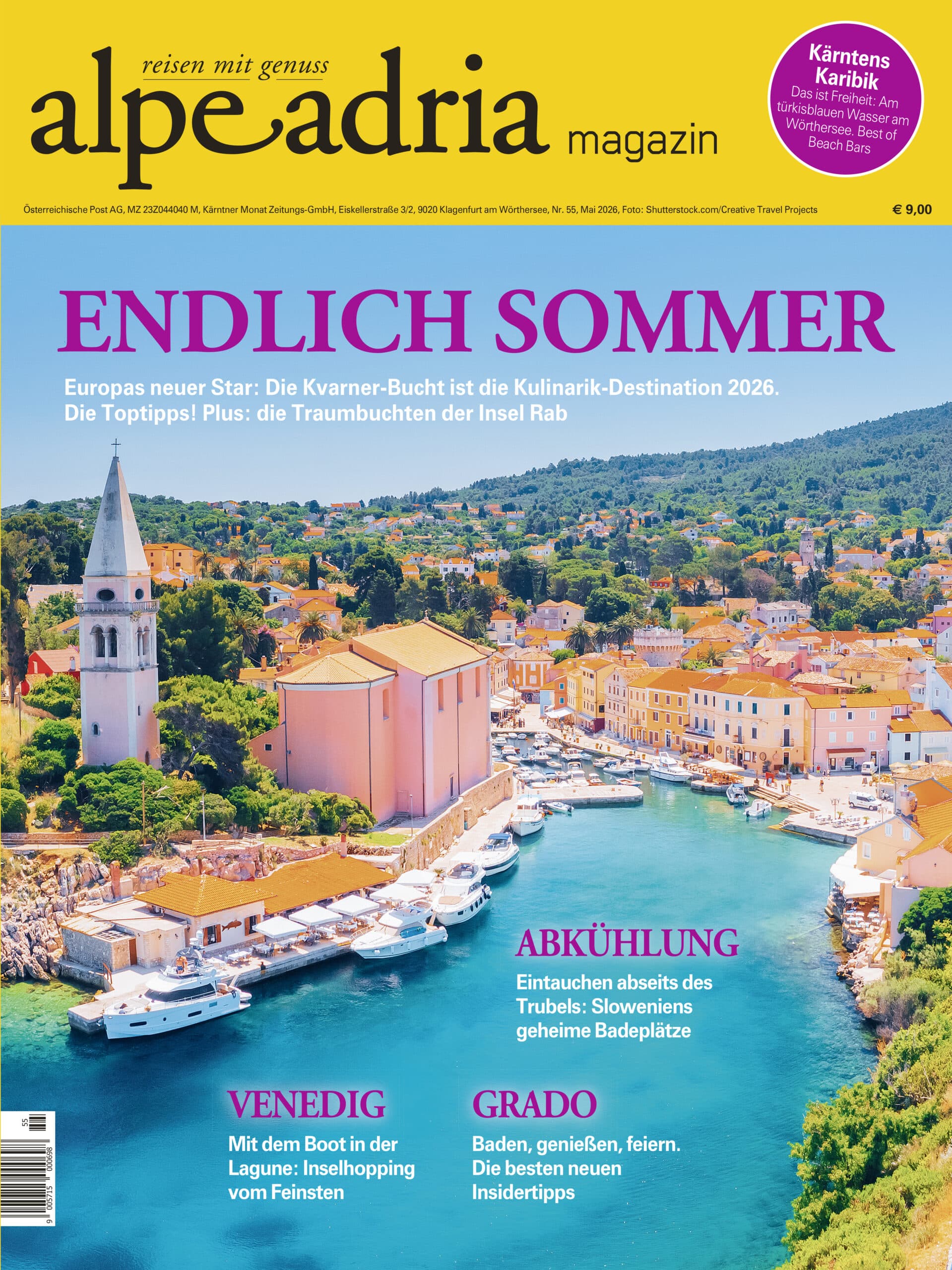 Alpe Adria Magazin DE - Einzelausgabe Print