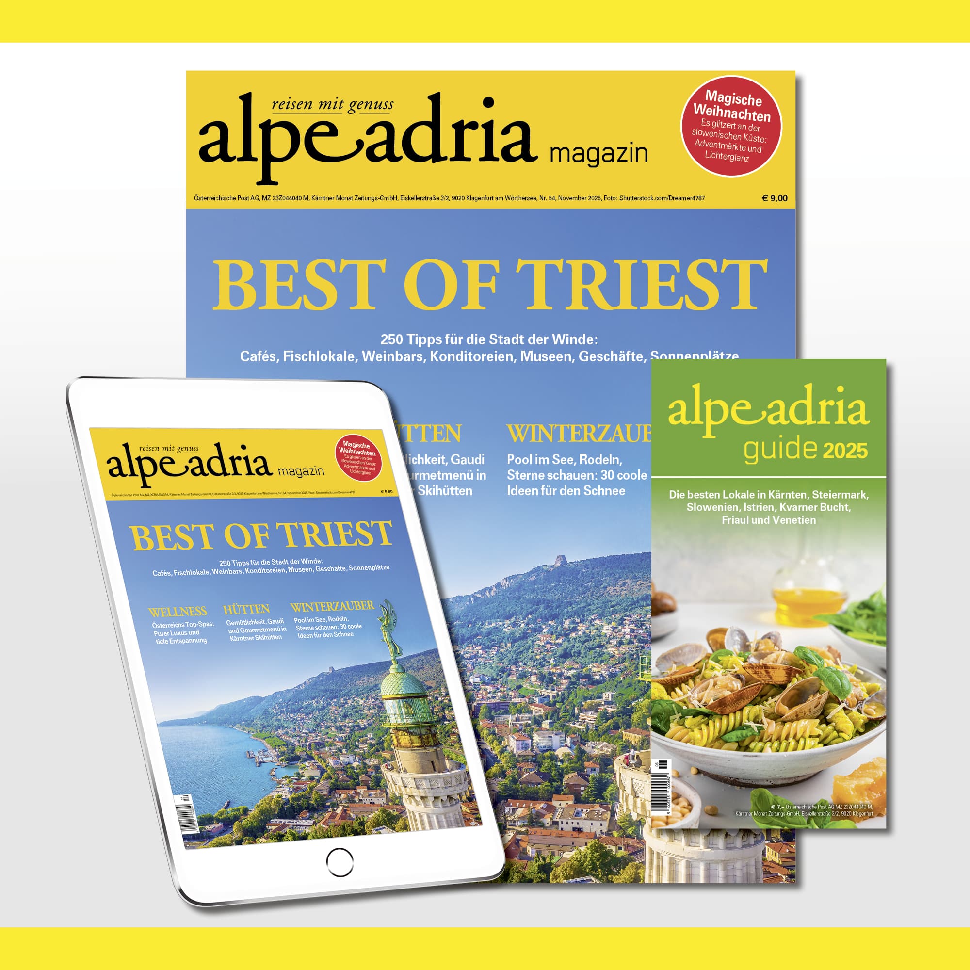 Alpe Adria Magazin - Kombiabo Print & PDF