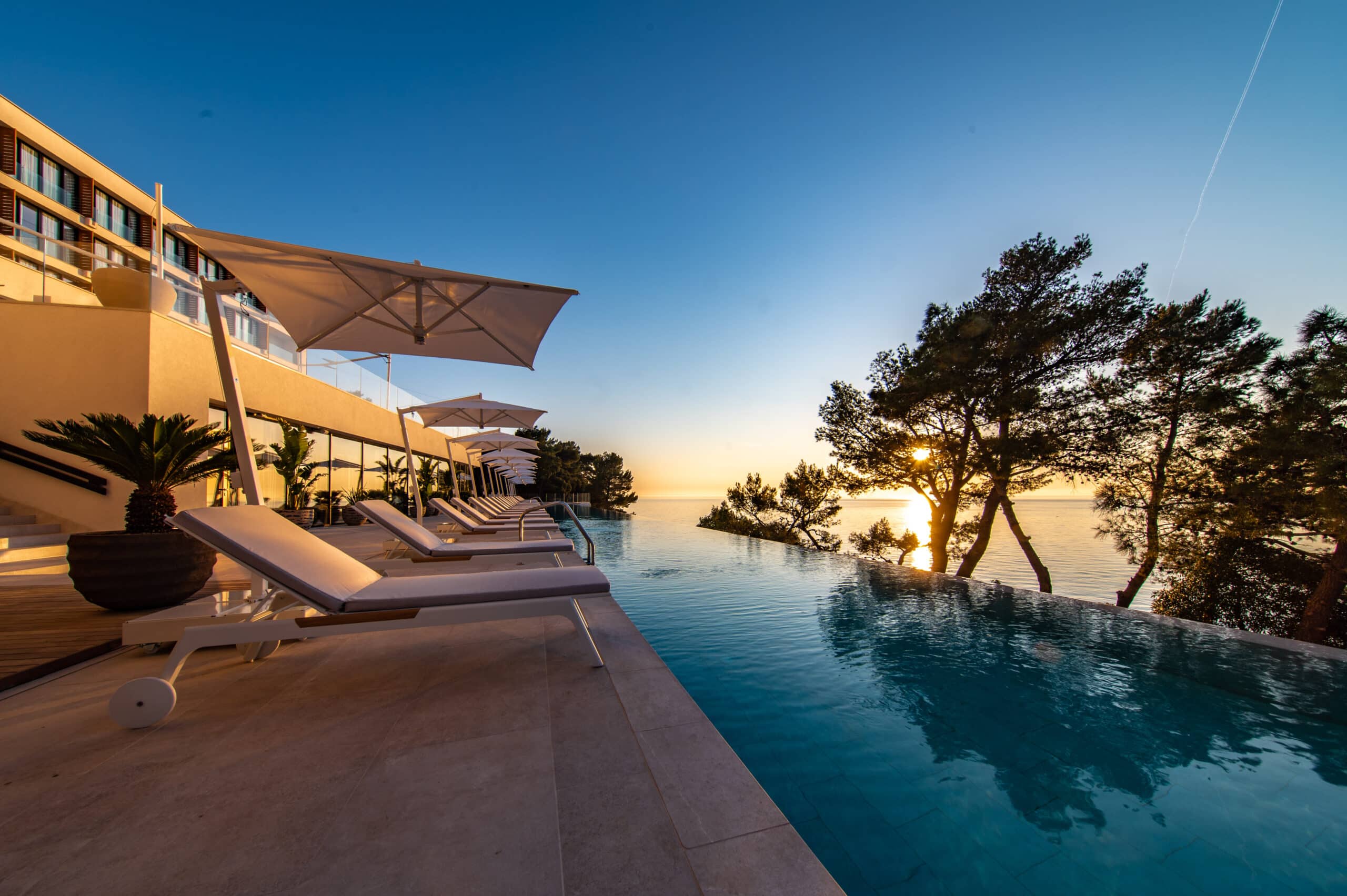 Infinity Pool at Grand Hotel Brioni Pula a Radisson Collection Hotel scaled