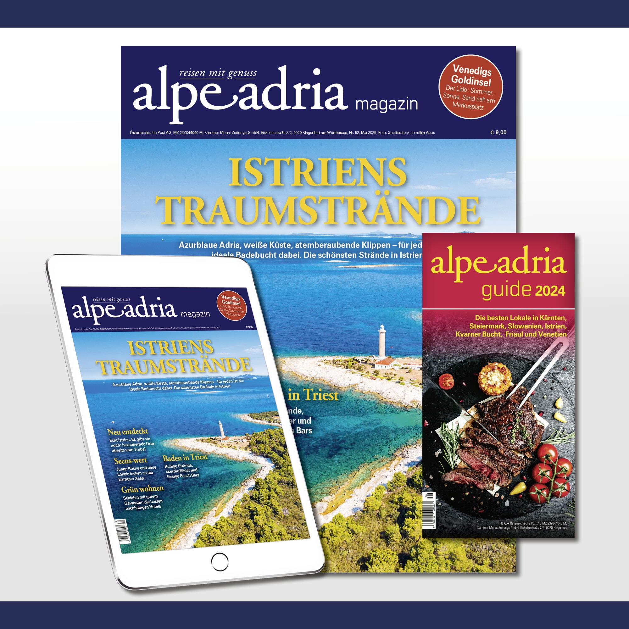 Alpe Adria Magazin DE - Kombiabo Print & PDF
