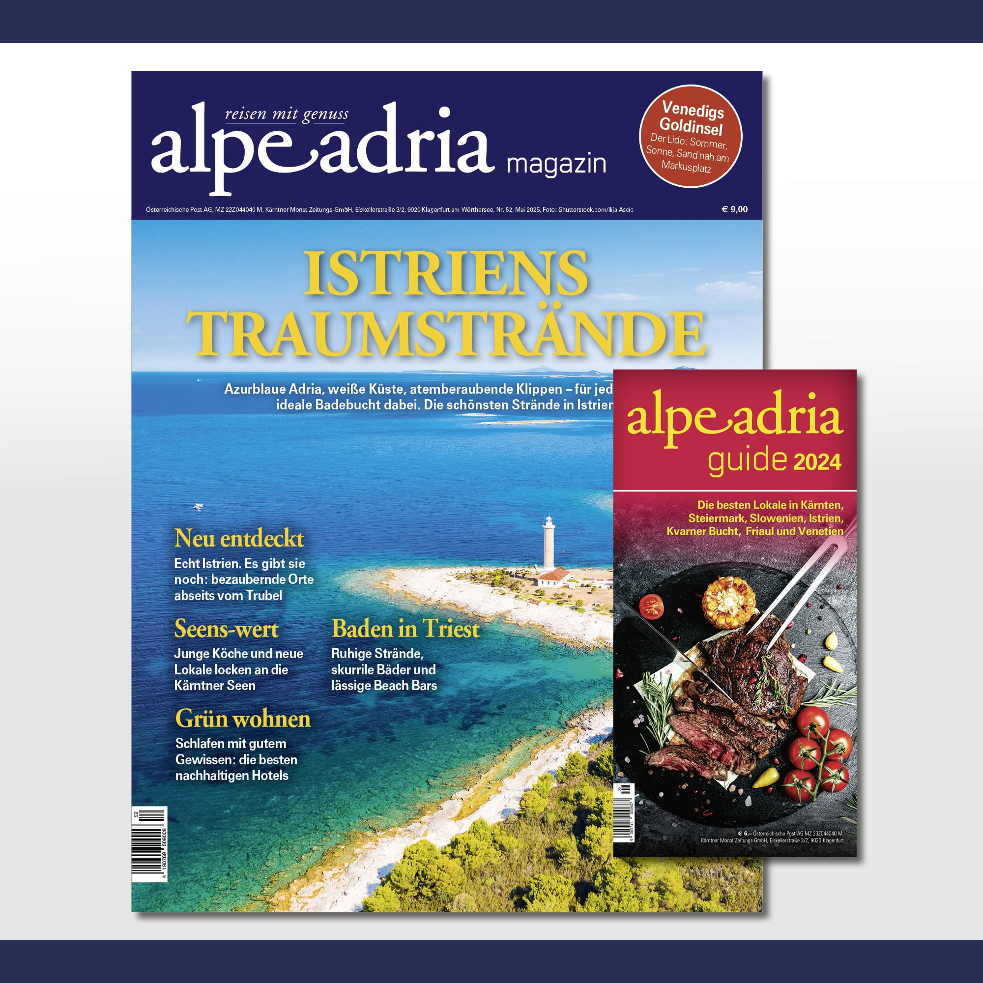 Alpe Adria Magazin DE & Alpe Adria Guide - Jahresabo PDF