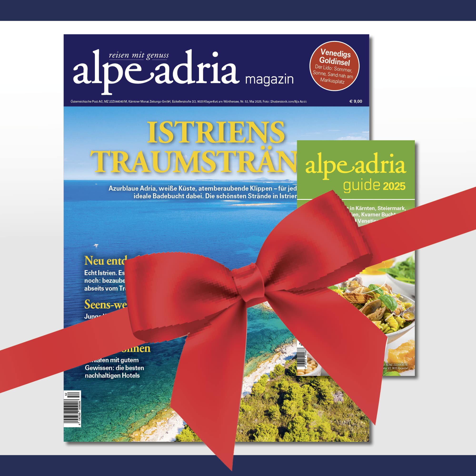 Alpe Adria Magazin DE & Alpe Adria Guide - Geschenksabo Print