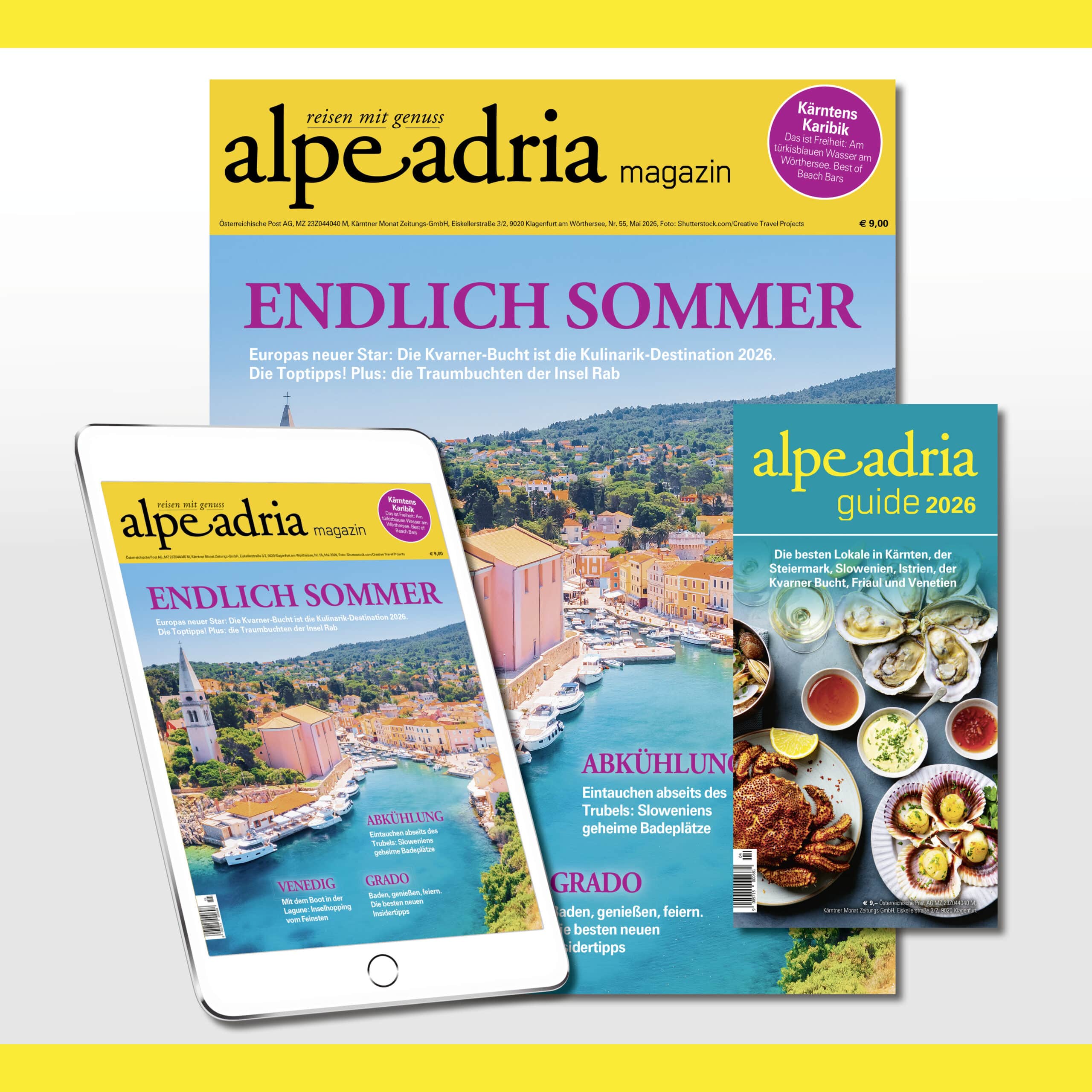 Alpe Adria Magazin - Kombiabo Print & PDF