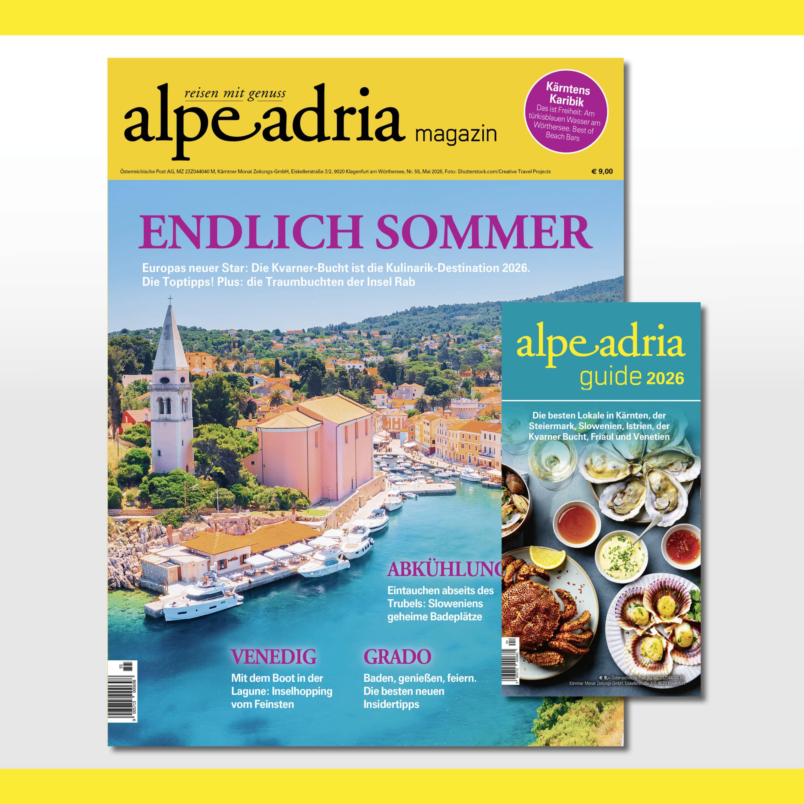Alpe Adria Magazin DE & Alpe Adria Guide - Jahresabo PDF
